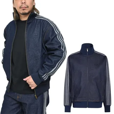 アディダス オリジナルス adidas originals デニムジャケット メンズ ファイヤーバード デニム トラックトップ DENIM TRACK TOP MBP59