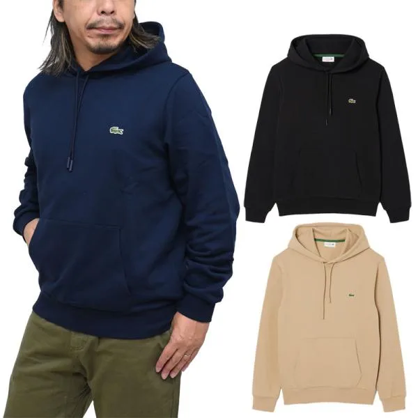 ラコステ LACOSTE パーカー メンズ トップス エッセンシャルスウェットフーディー クラシックフィット Classic Fit SH9839