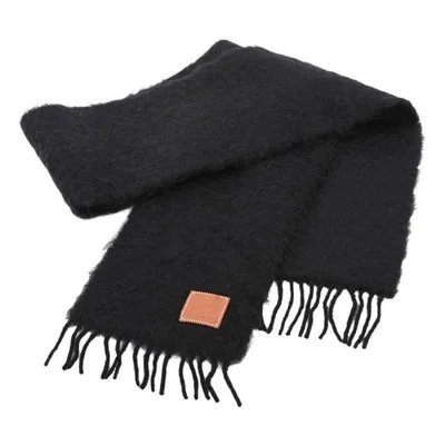 Loewe muffler muffler F655254X01 สีดำ ผู้หญิงมือสอง A item