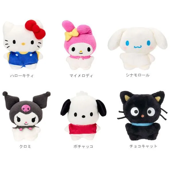 サンリオ ちまぽてぬいぐるみ ぬいぐるみ マスコット Sanrio Original ハローキティ マイメロディ シナモロール クロミ ポチャッコ チョコキャット 324329