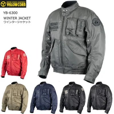 2026-2027秋冬モデル YeLLOW CORN YB-6300 イエローコーン WINTER JACKET ウインター ジャケット バイク YB6300