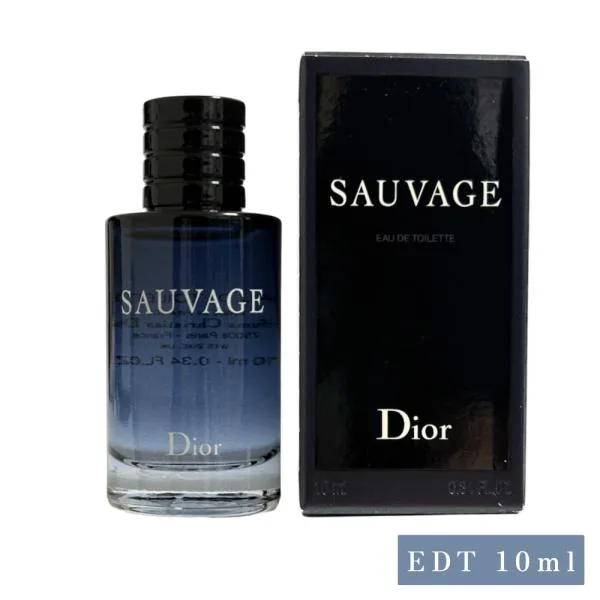 【並行輸入品】クリスチャンディオール 香水 ソヴァージュ オードゥトワレ EDT 10ml ミニボトル Christian Dior SAUVAGE ソバージュ