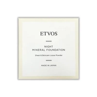 1個 ETVOS エトヴォス ナイトミネラルファンデーション 5g トリートメントファンデーション スキンケアファンデーション