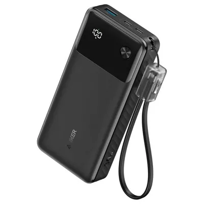Anker アンカー Power Bank 20000mAh 30W ブラック A1384N11 モバイルバッテリー