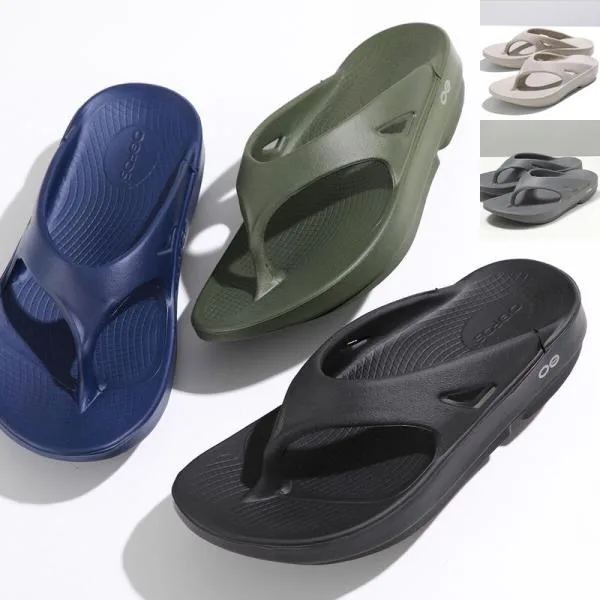 OOFOS ウーフォス リカバリーサンダル OOriginal 1000 thong レディース トングサンダル ビーチサンダル ロゴ EVA 靴