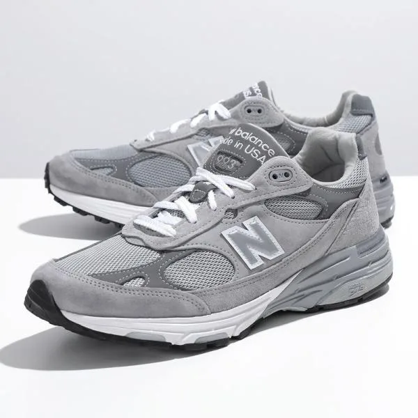 New Balance ニューバランス スニーカー MR993GL メンズ スウェード×メッシュ ワイズD MADE IN USA Nロゴ シューズ 靴 グレー