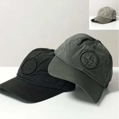 STONE ISLAND ストーンアイランド キャップ 9100011 S0076 メンズ 立体コンパス ロゴ刺繍 アイコン ナイロン 帽子