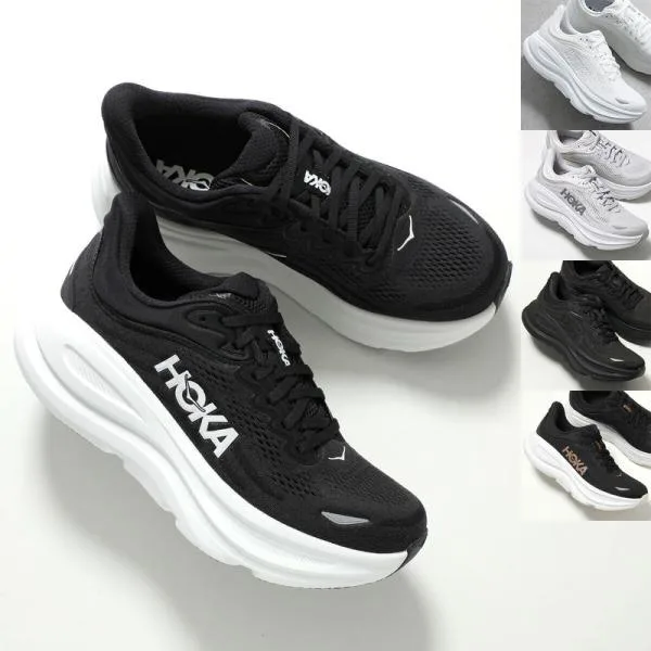 HOKA ONE ONE ホカ オネオネ スニーカー BONDI 9 ボンダイ 1162012 レディース ローカット ロゴ ランニング ジョギング シューズ 靴