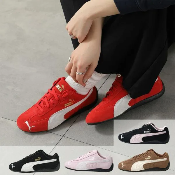 PUMA プーマ スニーカー SPEEDCAT OG スピードキャット 398846 レディース スウェード レザー ローカット ロゴ シューズ 靴