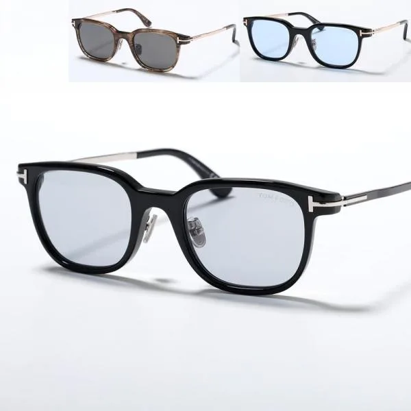 TOM FORD トムフォード サングラス TF1233-D FT1233-D メンズ ウェリントン型 ブラックホーン セルフレーム クリングス アジアンフィット【日本企画】