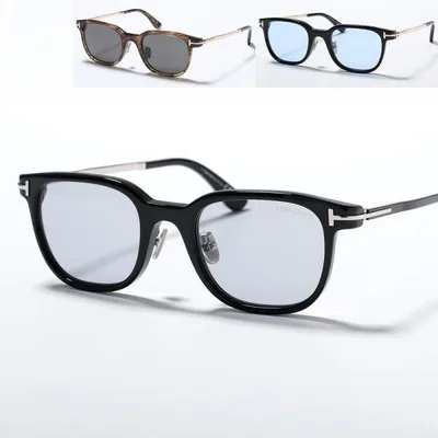 TOM FORD トムフォード サングラス TF1233-D FT1233-D メンズ ウェリントン型 ブラックホーン セルフレーム クリングス アジアンフィット【日本企画】