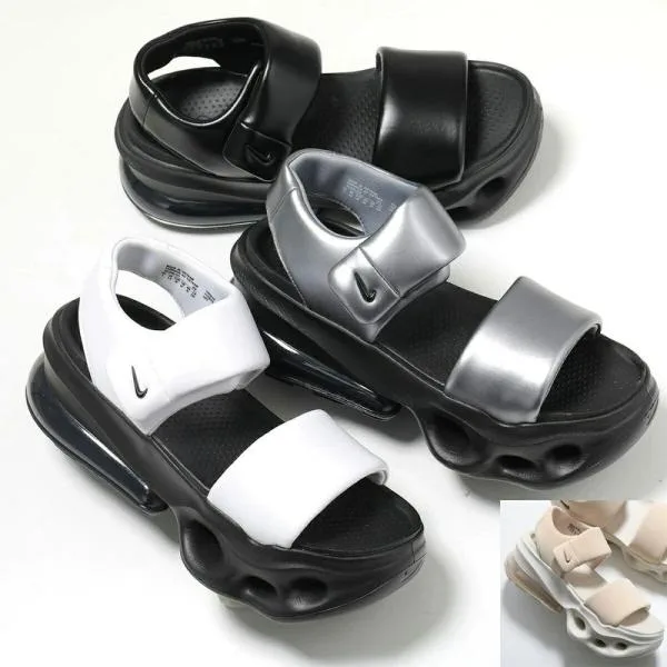 NIKE ナイキ サンダル AIR MAX HALO エアマックス ヘイロー IO1959 レディース ビジブルエア スウォッシュ ロゴ 厚底 7cm シューズ 靴