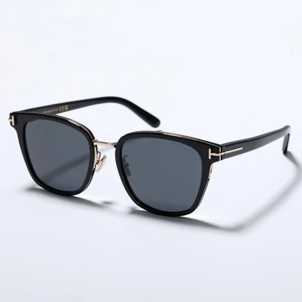 TOM FORD トムフォード サングラス TF1248-K FT1248-K メンズ ウェリントン型 セルフレーム フルリム クリングスタイプ アジアンフィット 01A