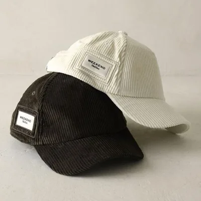 WEEKEND MAX MARA ウィークエンド マックスマーラ キャップ RAGNO ラーニョ レディース コーデュロイ ロゴ 帽子