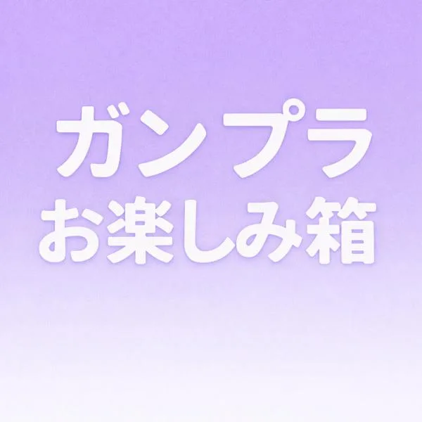 ガンプラお楽しみ箱 3