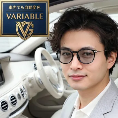 可視光調光サングラス 6397-VPH 調光 可視光調光 ドライブ サングラス 運転用 スポーツサングラス メンズ レディース メラニン uvカット メガネ 夜間運転