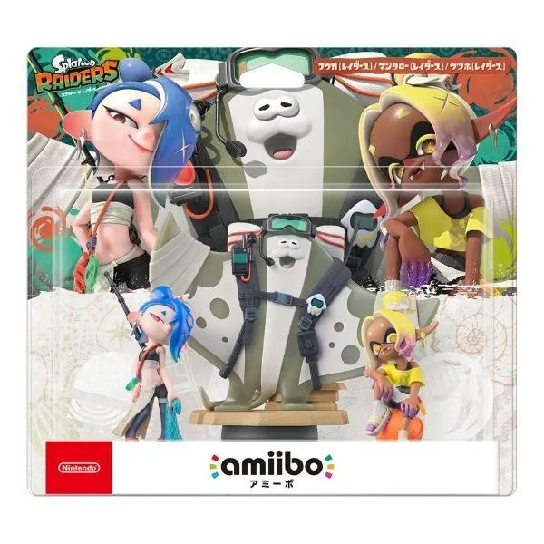 任天堂 amiibo すりみ連合セット(フウカ/ウツホ/マンタロー)(スプラトゥーンシリーズ)