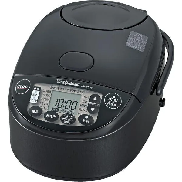 炊飯器 5.5合炊き 一人暮らし用 象印 極め炊き IH NW-VR10-BA ブラック IH炊飯器 ZOJIRUSHI 新生活
