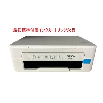 EPSON エプソン プリンター 複合機 EW-056A 白 標準付属のインク欠品 本台未使用品 スマホ対応 カラリオ ホワイト インクジェット