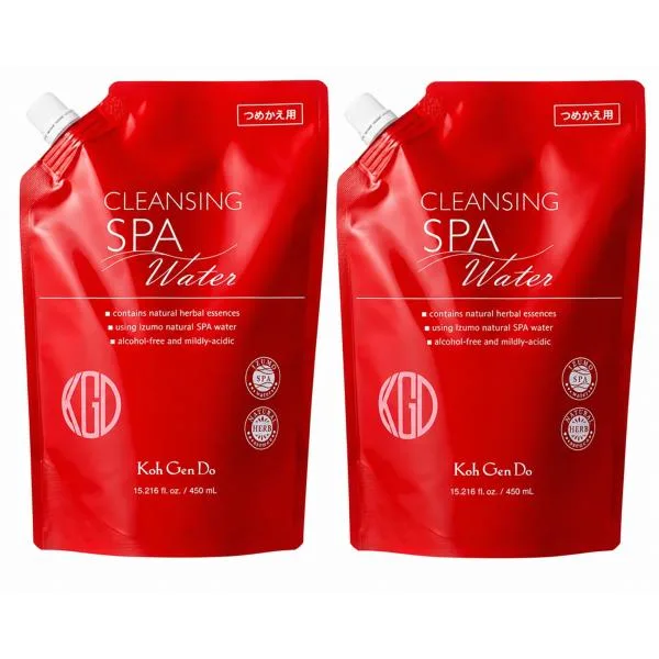 江原道 クレンジングウォーター 詰め替え 450ml 2個セット こうげんどう KohGenDo メイク落とし 化粧落とし W ダブル洗顔 不要 保湿 化粧品 マツエク 敏感肌