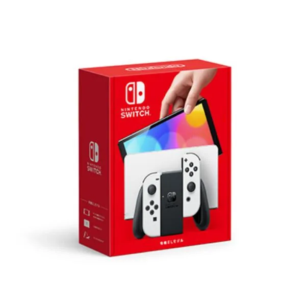 新品 任天堂 SWITCH 7インチ有機ELモデル ホワイト 本体 外箱小キズ