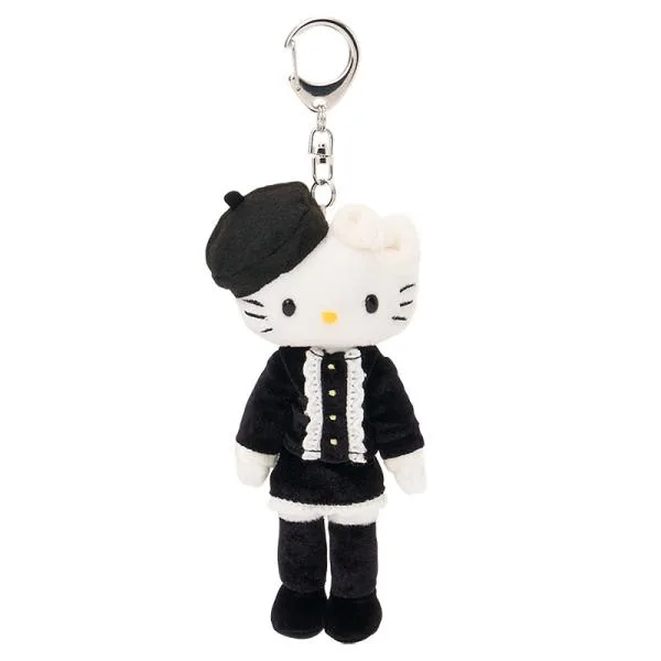 ハローキティ マスコットホルダー モノトーン(Sanrio closet collection)