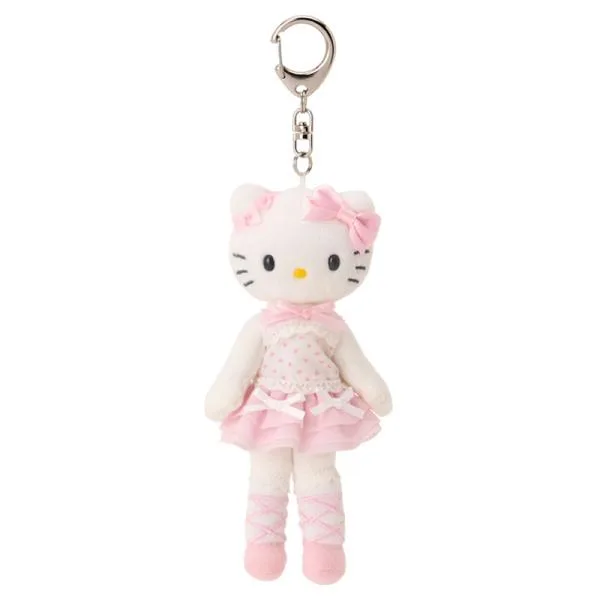 ハローキティ マスコットホルダー バレエコア(Sanrio closet collection)