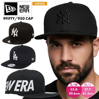 ニューエラ キャップ 9FIFTY NEW ERA メンズ レディース 帽子 調節可能 無地 ブランド プレゼント 誕生日 お揃い スポーツ ブラック 黒
