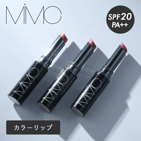 mimc ミネラルカラーリップ SPF20 PA++ 2.3g UVカラーリップ リップ 口紅 ルージュ 紫外線 乾燥 ミネラルコスメ 石けんオフ ナチュラルコスメ エムアイエムシー