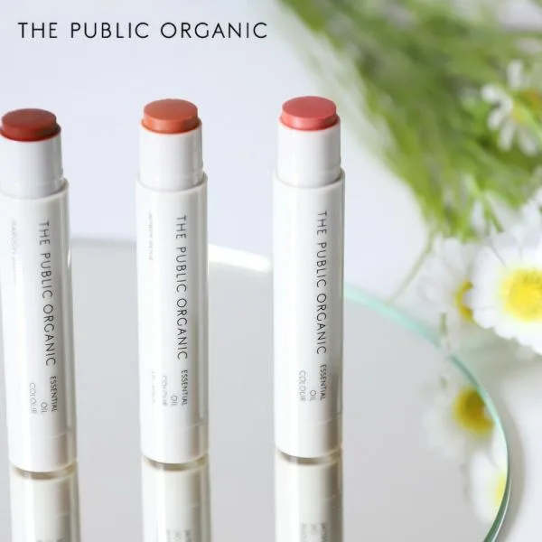 ザ・パブリックオーガニック THE PUBLIC ORGANIC 精油カラーリップスティック