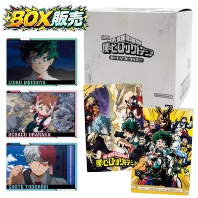 アニメ「僕のヒーローアカデミア」 カードソフトクッキー 20個入りBOX 食玩
