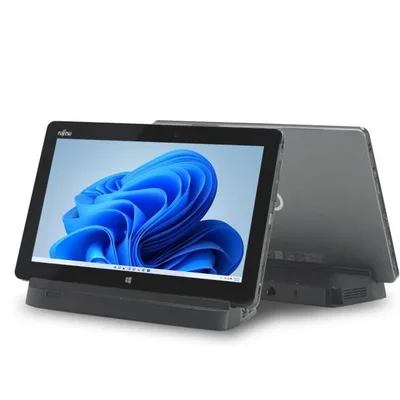 【中古】タブレット 富士通 ArrowsTab Q665 Corem-5Y31 メモリ8GB SSD256GB カメラ Windows11 MicrosoftOffice2021 タッチパネル ペン付き 13.3型 FHD