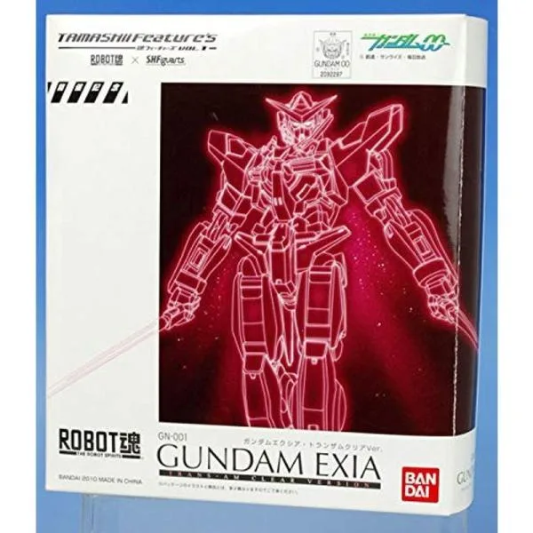 ROBOT魂 -ロボット魂-〈SIDE MS〉ガンダムエクシア トランザムクリアVer.(魂フィーチャーズVol.1、魂ウェブ限定)