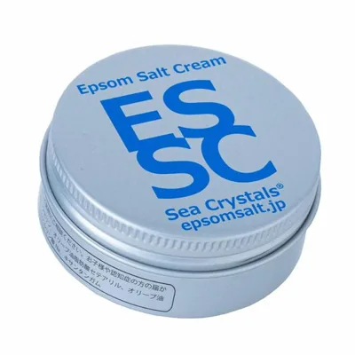 公式 エプソムクリーム マグネシウムクリーム エプソムソルト15%配合 30g 塗るマグネシウム 乾燥肌 保湿クリーム 全身用 シークリスタルス 日本製