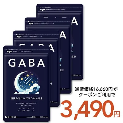 サプリ サプリメント GABA ギャバ 約12ヵ月分