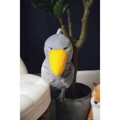ぬいぐるみ ハシビロコウ 鳥ぬいぐるみ グッズ 動物 雑貨 置物 リアル 鳥類 大きい 長い 足長 45cm/35cm