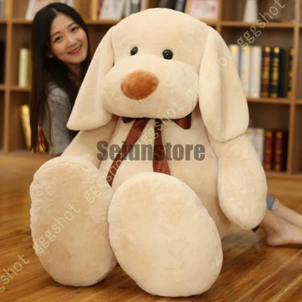 ぬいぐるみ 特大 犬 大きい 抱き枕 縫い包み プレゼント ふわふわ フワフワ ぬいぐるみ 添い寝まくら ぬいぐるみ 子供プレゼント 柔らかい 大きなギフト 白