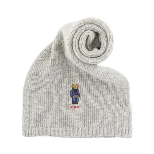 ポロラルフローレン マフラー レディース グレー POLO RALPHLAUREN PC1464 032