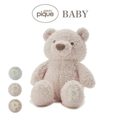 gelato pique ジェラートピケ ONLINE限定 BABY パウダーベアぬいぐるみ pbgg239120 pbgg999056 ジェラピケ レディース 2023秋冬 ギフト