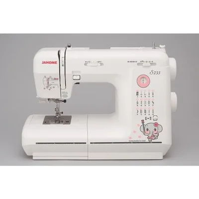 ミシン本体 ジャノメ 電子ミシンS755(フットコントローラー付)