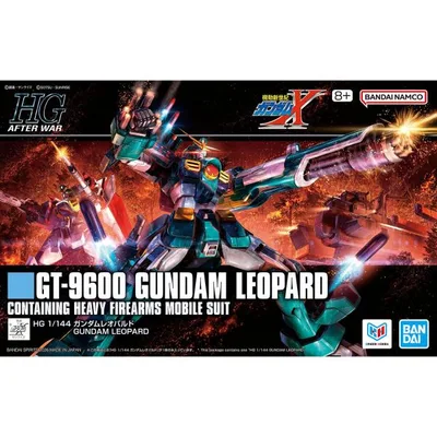 バンダイ HGAW 270 1/144 『機動新世紀ガンダムX』GT-9600 ガンダムレオパルド 4573102720528