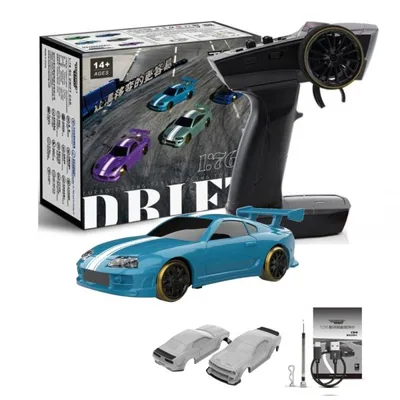 【日本正規品】ハイテック ターボレーシング C63 ライトブルー ドリフトカー アフターサポート 2.4GHz技適認証 新品交換保証 日本語説明書付