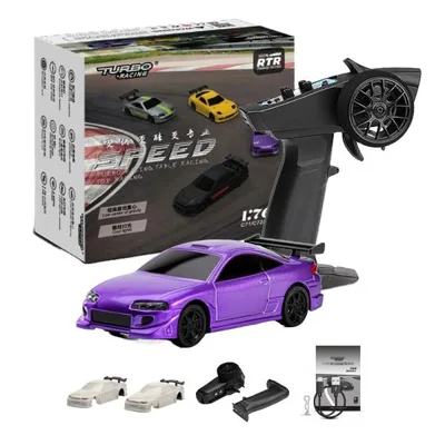 【日本正規品】ハイテック ターボレーシング C72 パープル ミニラジコン レーシング 充実のアフターサポート 2.4GHz技適認証済