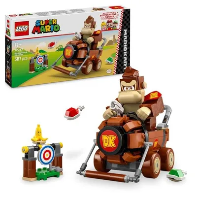 レゴ(LEGO) スーパーマリオ マリオカート? ドンキーコング と DKジャンボ おもちゃ 玩具 誕生日 プレゼント 男の子 女の子 72033