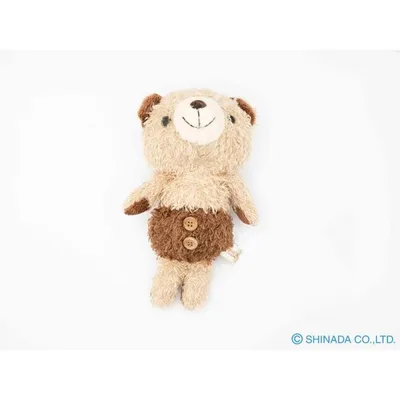シナダ ぬいぐるみ funwari fuwawa (M) Bear ベージュ