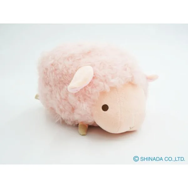 シナダ ぬいぐるみ ほわほわ baby ram(M)ピンク
