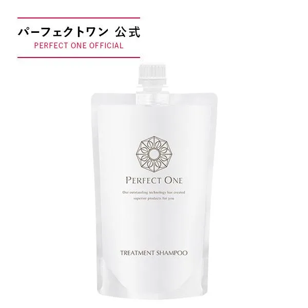 オールインワンシャンプー 速乾 パーフェクトワン トリートメントシャンプー 詰め替え 320ml 新日本製薬 うねりくせ毛 ツヤツヤ 浸透補修