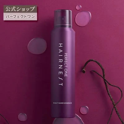 育毛剤 女性用 炭酸 薄毛 抜け毛 頭皮 レディース ナノバブル パーフェクトワン ヘアネスト スカルプナノエッセンス 150g 医薬部外品 新日本製薬