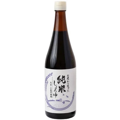 純米しょうゆ(720ml)ビン 大正屋醤油店