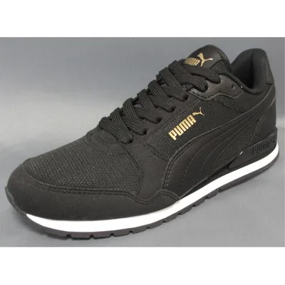 PUMA プーマ 385510.12L レディース ローカットスニーカー スポーツシューズ 人気 ブランド ブラック×ゴールド 爆買
